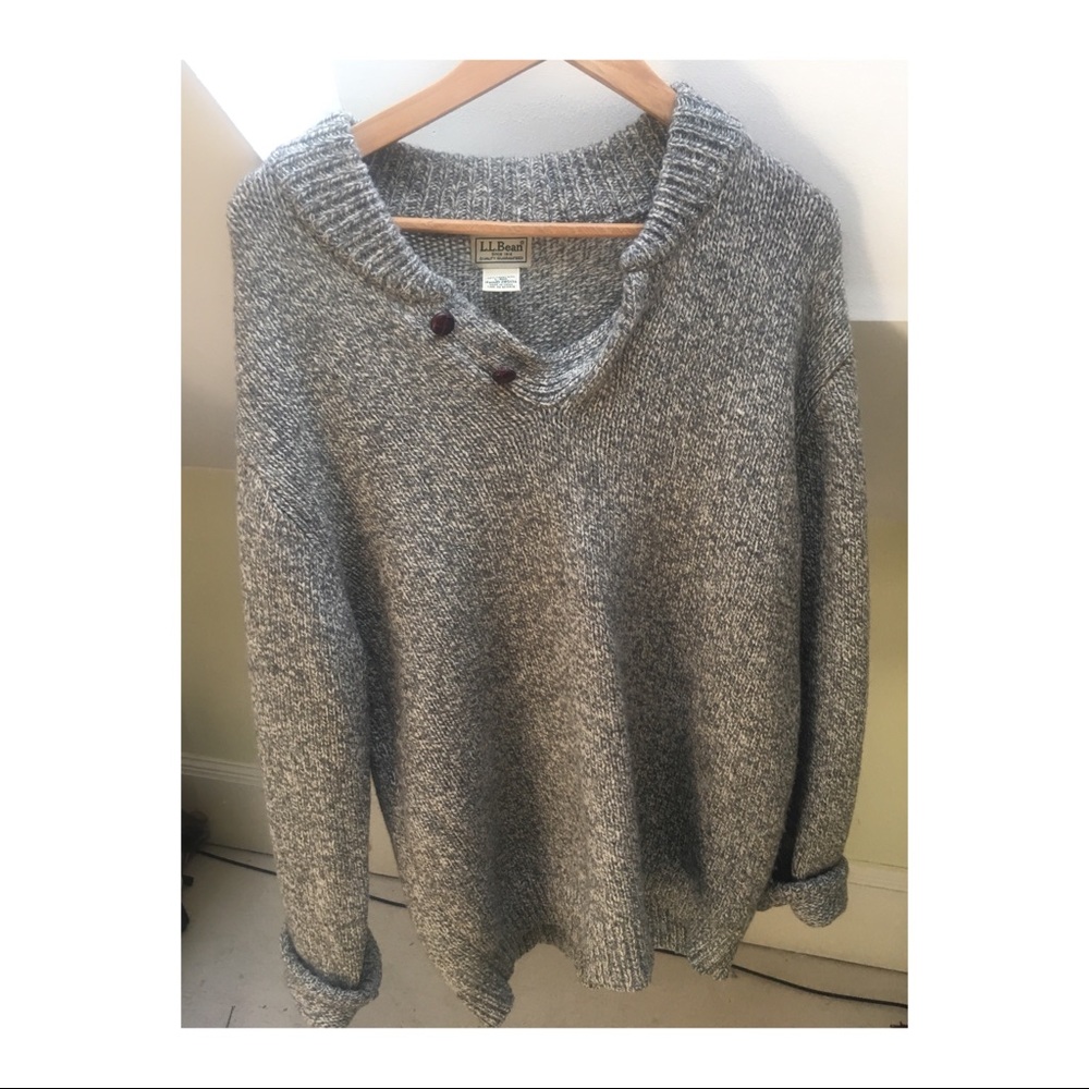 LL Bean lambs wool sweater